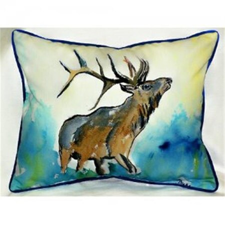 Betsy Drake Betsy Drake HJ237 Elk Throw Pillow; 16 x 20 in. HJ237